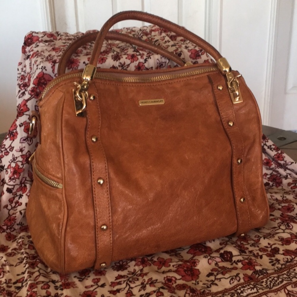 Rebecca Minkoff Brown Leather Satchel Purse